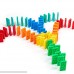 Bulk Dominoes 68 pcs Kinetic Dominoes Large PRO-Scale Stacking Building Toppling Chain Reaction Dominoes Set for Kids and Creators B07J6JGYC6